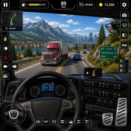 Real Truck Driving 3d 图标