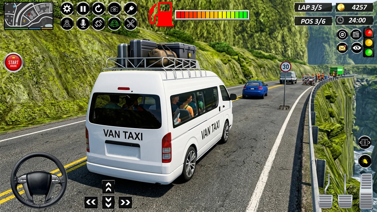 City Van Driving Sim Bus Game screenshot