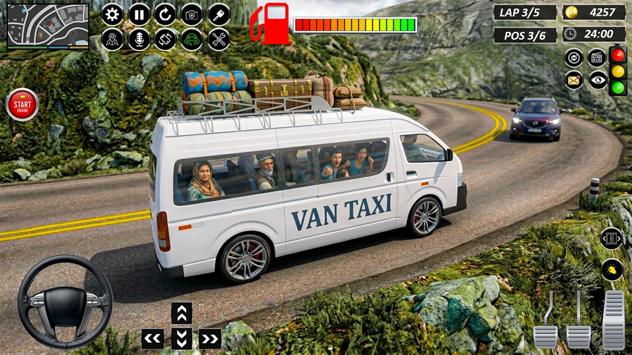 City Van Driving Sim Bus Game screenshot