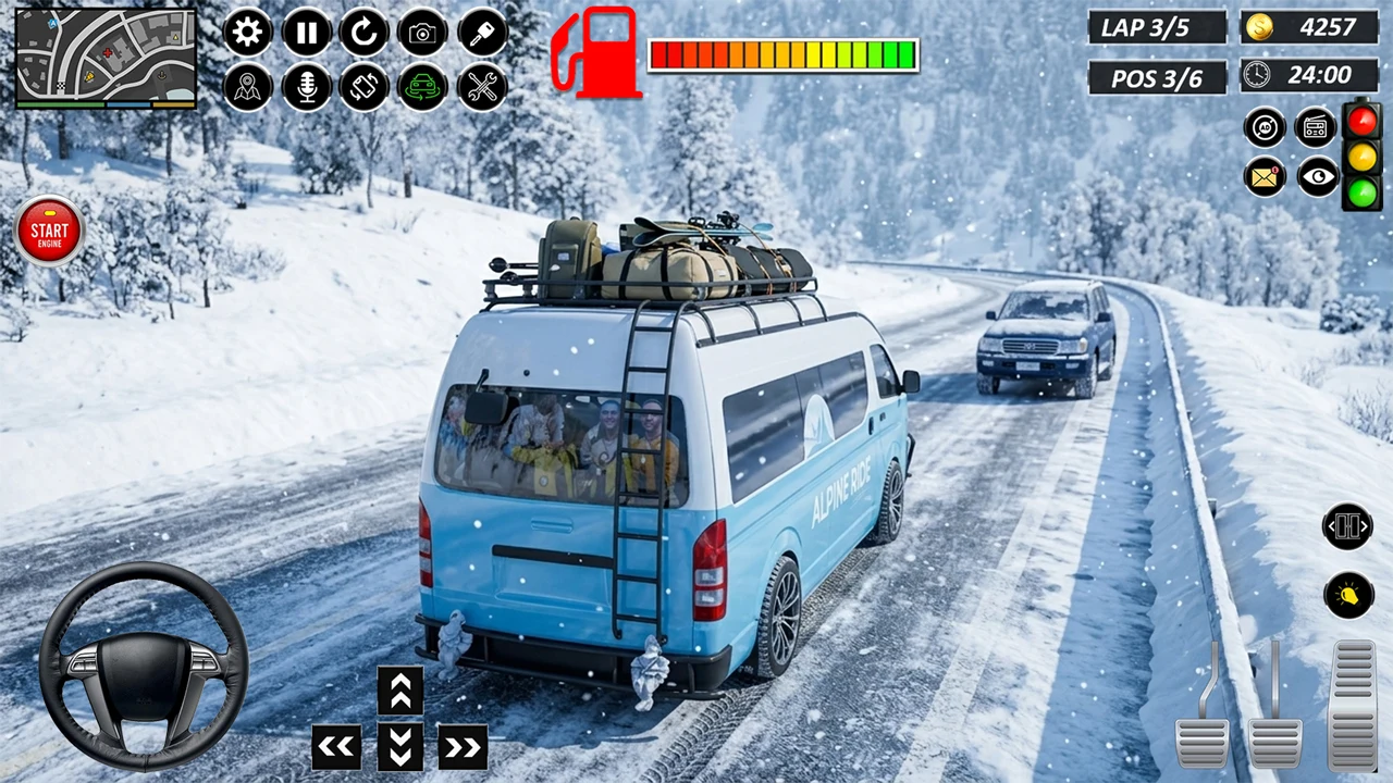 City Van Driving Sim Bus Game screenshot
